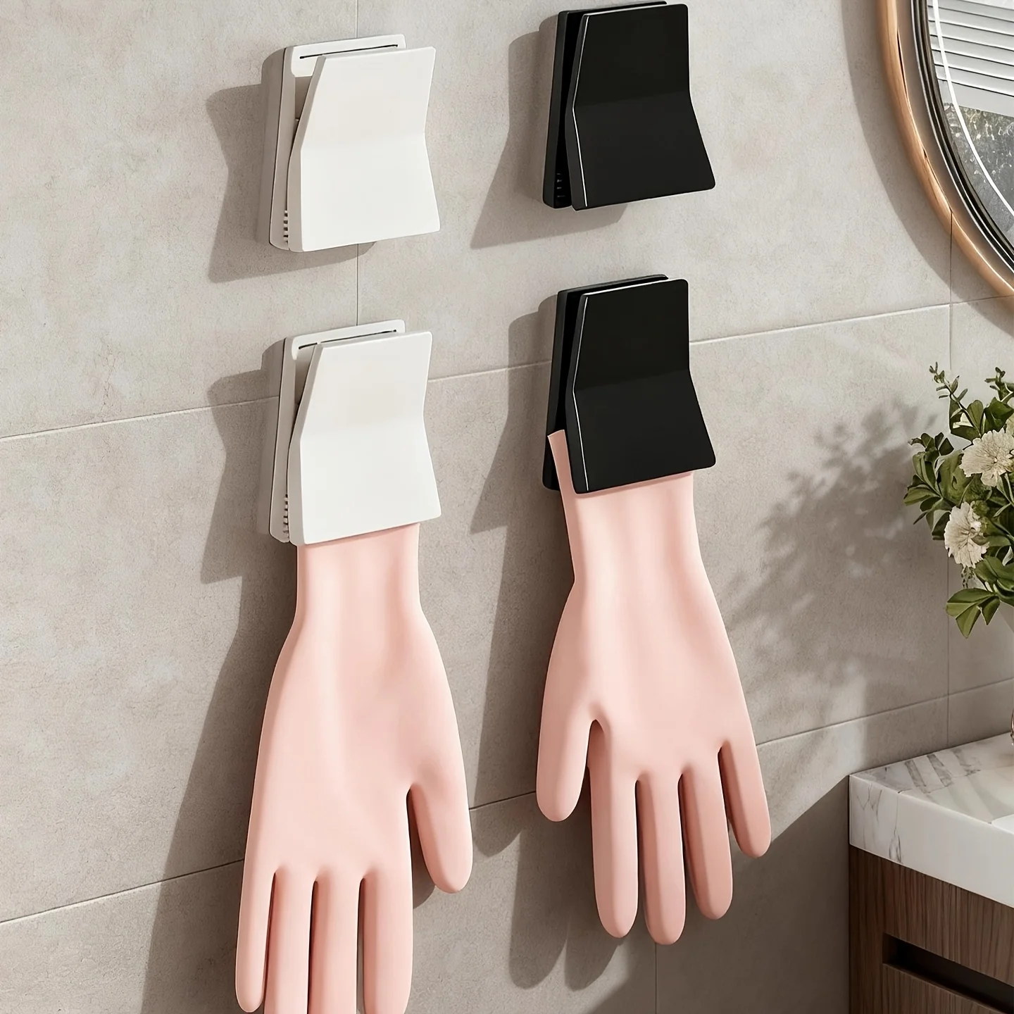 Dish Glove Rubber - Kitchen Rubber Glove Holder Dishwashing Gloves
