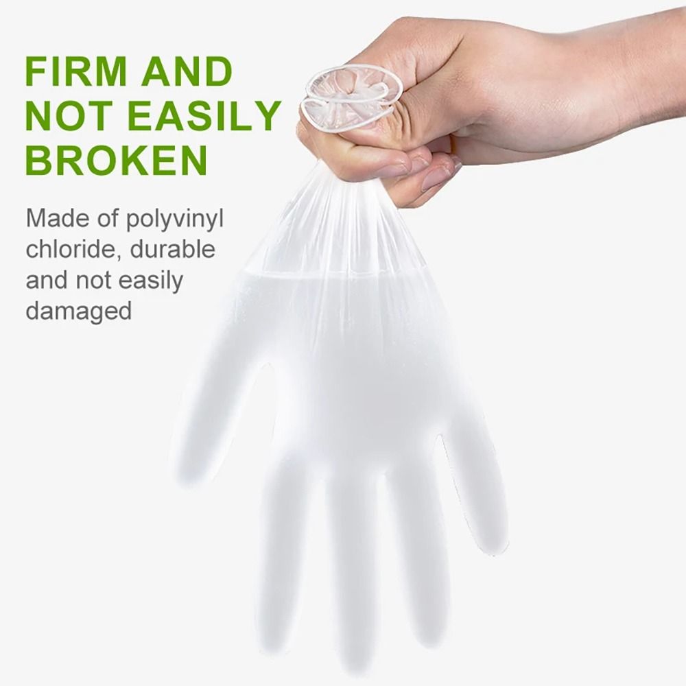 100Pcs Latex Free Gloves TPE D - đánh giá và giá Latex Disposable Glove