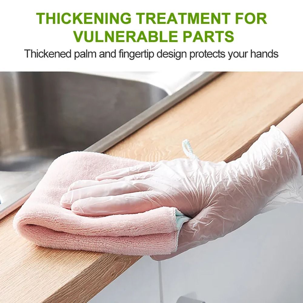 100Pcs Latex Free Gloves TPE D - đánh giá và giá Latex Disposable Glove
