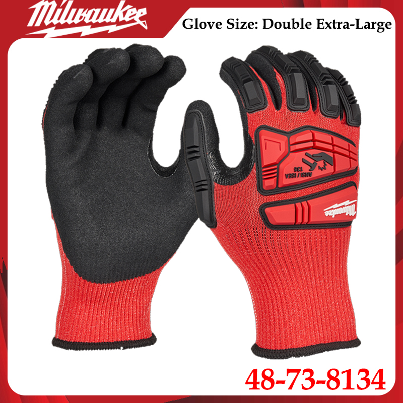 `Milwaukee 48-73-8134 XXL Impa - đánh giá và giá Work Glove Impact